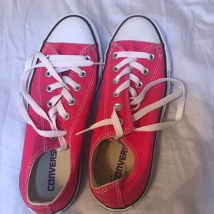 Pink converse